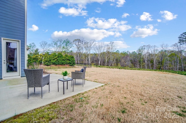 11144 Limehurst Pl, Charlotte, NC 28278 - view of yard featuring a patio area