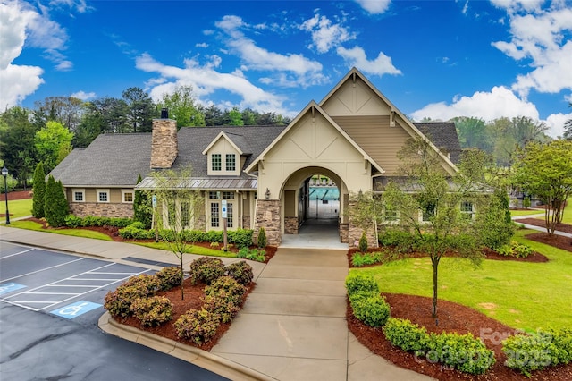 11144 Limehurst Pl, Charlotte, NC 28278 - view of property featuring uncovered parking