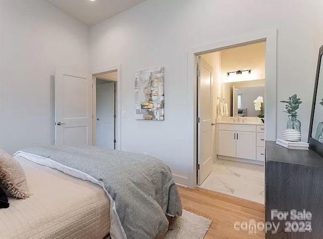 15 Macallan Ln Unit 21, Asheville, NC 28805 - bedroom with marble finish floor and ensuite bath