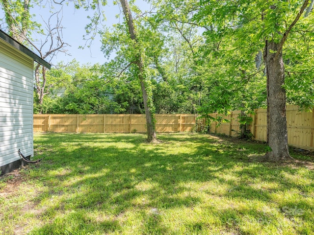 108 Graham St, Chester, SC 29706 - view of yard featuring a fenced backyard