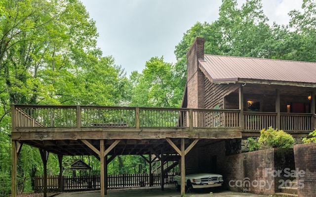 2610 Indian Grave Rd, Lenoir, NC 28645 - view of property's community with a wooden deck