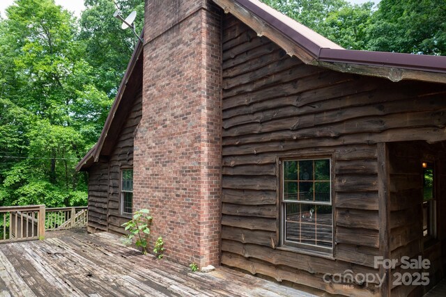 2610 Indian Grave Rd, Lenoir, NC 28645 - view of wooden deck