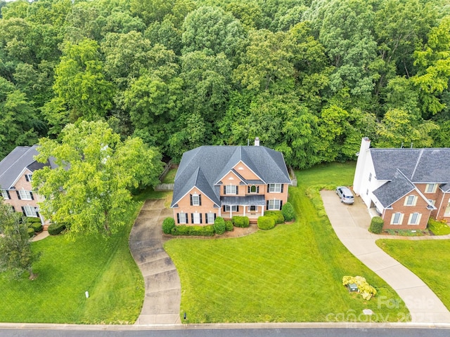 1102 High Brook Dr, Waxhaw, NC 28173 - view of subject property with a forest