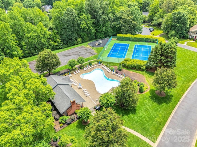 1102 High Brook Dr, Waxhaw, NC 28173 - bird's eye view