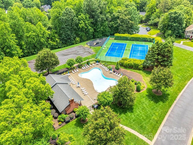 1102 High Brook Dr, Waxhaw, NC 28173 - aerial view