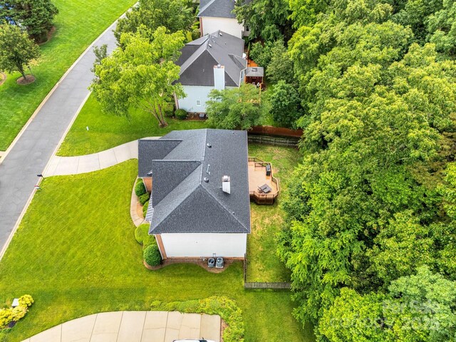 1102 High Brook Dr, Waxhaw, NC 28173 - bird's eye view