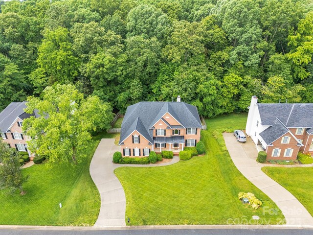 1102 High Brook Dr, Waxhaw, NC 28173 - view of subject property with a forest