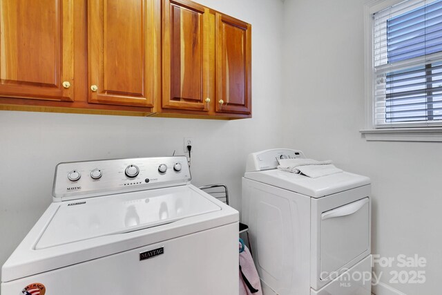 1102 High Brook Dr, Waxhaw, NC 28173 - laundry area featuring cabinet space and washing machine and clothes dryer