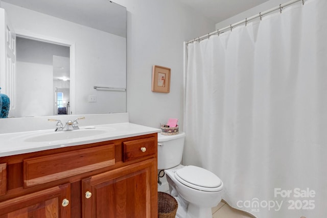 1102 High Brook Dr, Waxhaw, NC 28173 - bathroom with vanity and tile patterned flooring