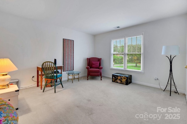 1102 High Brook Dr, Waxhaw, NC 28173 - living area with carpet floors and baseboards