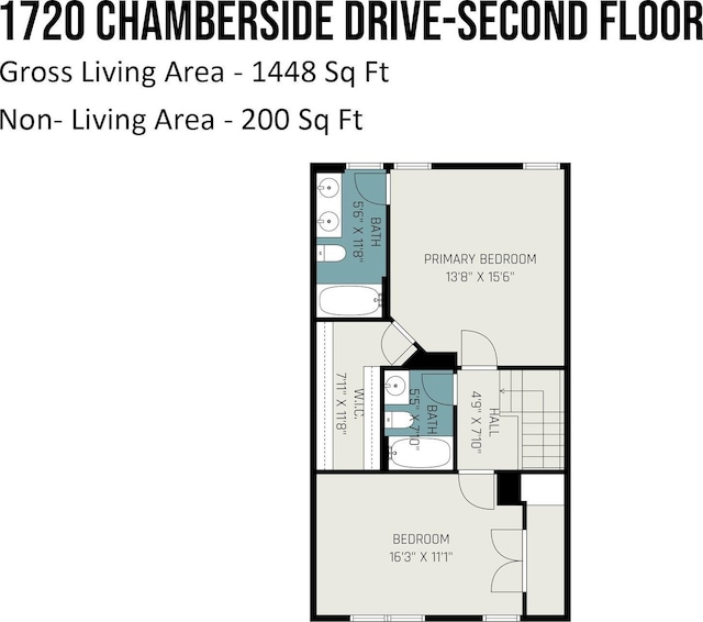 1720 Chamberside Dr, Rock Hill, SC 29730 - view of layout