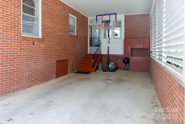 view of patio / terrace featuring entry steps