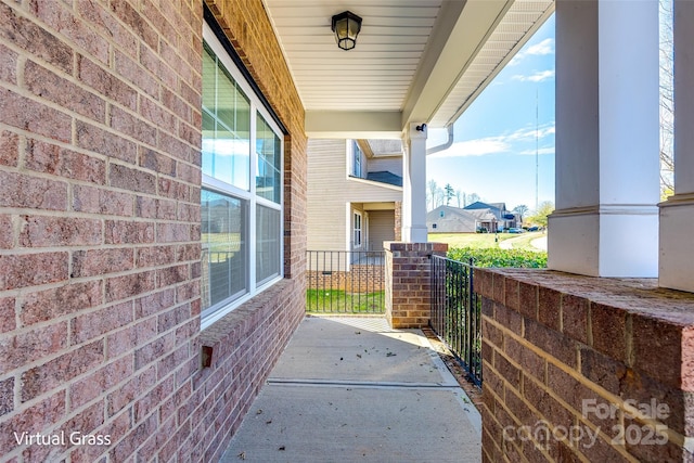 1929 Shorthorn St, Charlotte, NC 28213 - view of patio featuring covered porch