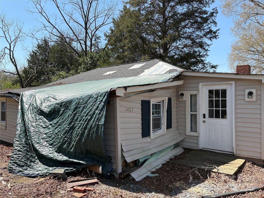1407 Birch St, Kannapolis, NC 28081 - exterior space featuring a chimney