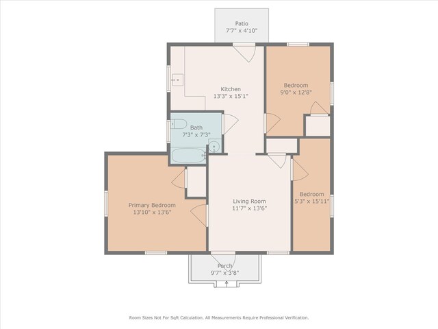 2300 Kennesaw Dr, Charlotte, NC 28216 - floor plan