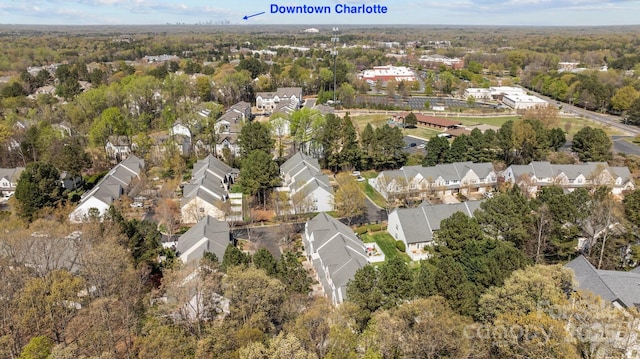 11929 Kings Castle Ct, Charlotte, NC 28277 - aerial view with a residential view