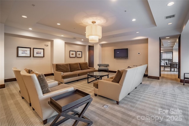 building lobby featuring visible vents