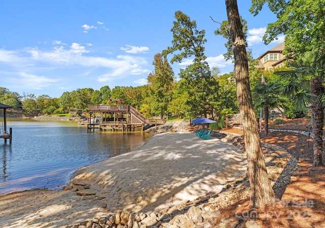 18420 Rosapenny Rd, Charlotte, NC 28278 - dock with a water view