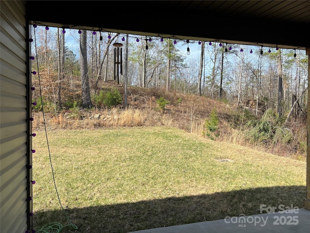 view of yard