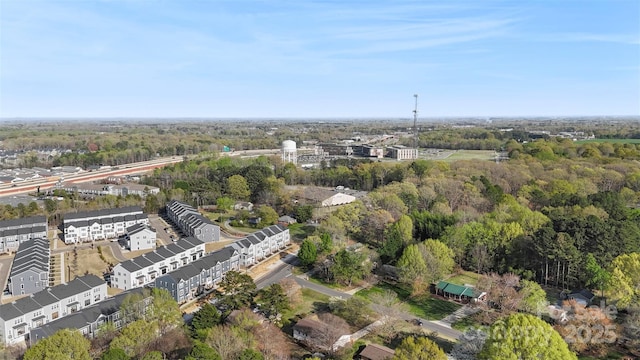 1315 Vickie Ln, Matthews, NC 28104 - aerial view of property's location featuring a forest