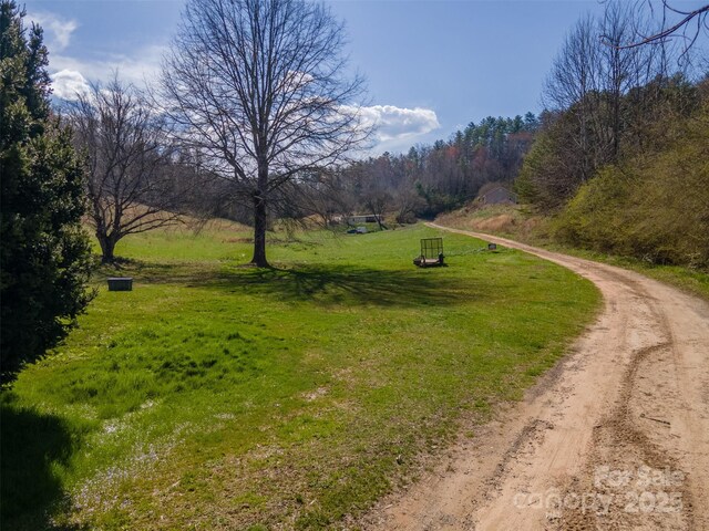 view of road