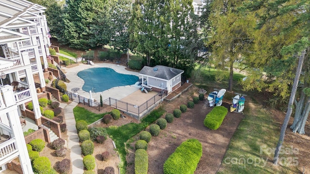 7844 Village Harbor Dr, Cornelius, NC 28031 - birds eye view of property