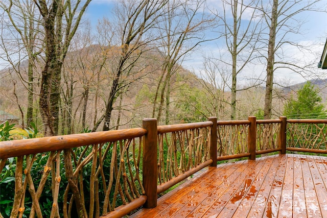 39 Antler Springs Way, Maggie Valley, NC 28751 - view of wooden deck