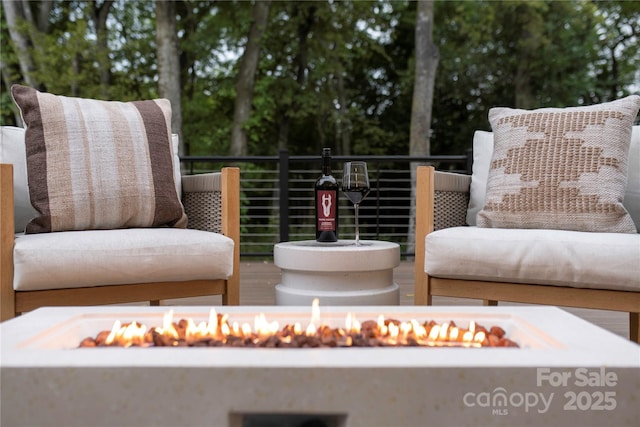 9849 Rich Hatchet Rd, Huntersville, NC 28078 - exterior details with a fire pit