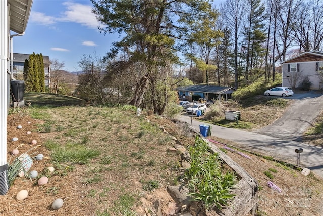 21 Hilldale Rd, Asheville, NC 28803 - view of yard with aphalt driveway
