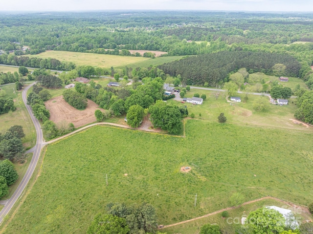 201 Lee Black Rd, Cherryville, NC 28021 - birds eye view of property featuring a rural view and a view of trees