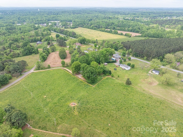 201 Lee Black Rd, Cherryville, NC 28021 - aerial view with a wooded view and a rural view