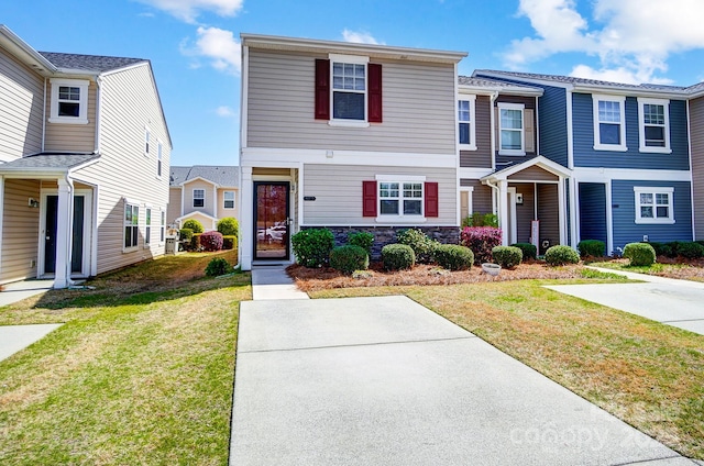 309 River Clay Rd, Fort Mill, SC 29708 - multi unit property featuring a front yard and stone siding