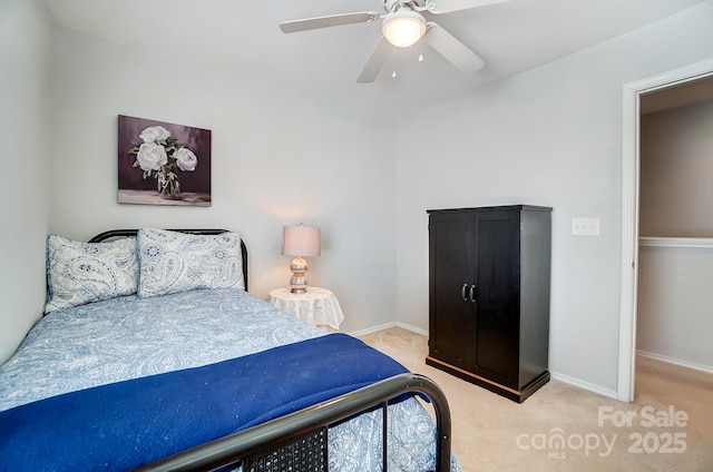 309 River Clay Rd, Fort Mill, SC 29708 - carpeted bedroom featuring baseboards and ceiling fan