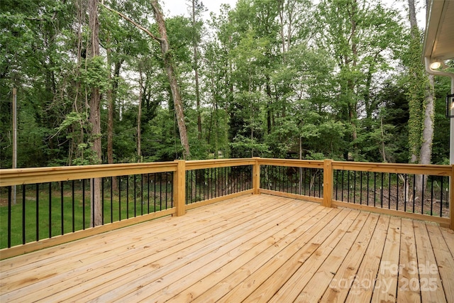 view of deck