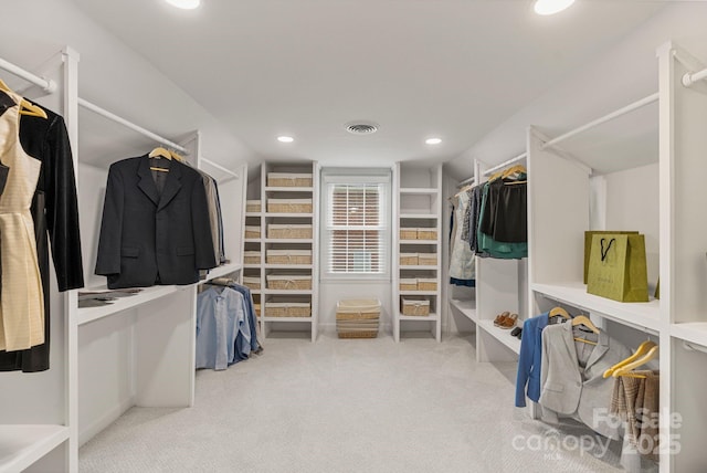 5125 Winding Brook Rd, Charlotte, NC 28226 - spacious closet featuring carpet floors and visible vents