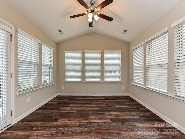 4425 Marlay Park, Indian Trail, NC 28079 - unfurnished sunroom featuring vaulted ceiling