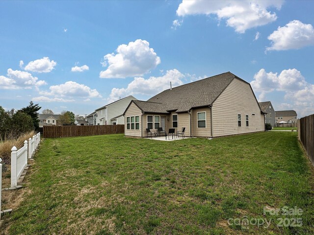 4425 Marlay Park, Indian Trail, NC 28079 - back of property with a patio area