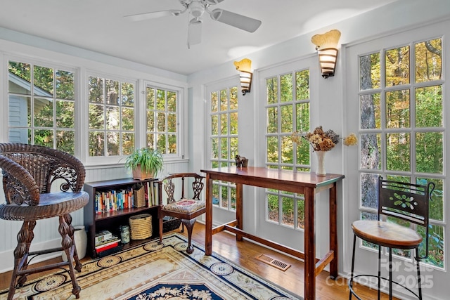 144 Miller Dr, Tryon, NC 28782 - sunroom featuring visible vents