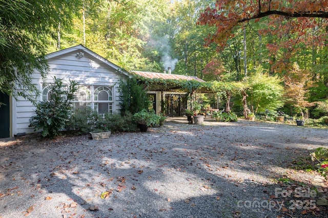 144 Miller Dr, Tryon, NC 28782 - view of front of home with metal roof