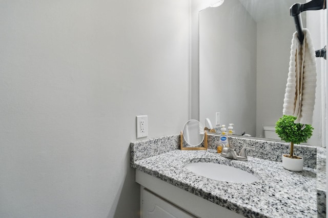 6354 Old Pineville Rd Unit F, Charlotte, NC 28217 - bathroom featuring vanity and toilet