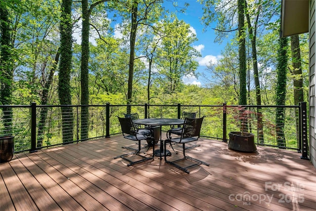 27 Stokes Dr, Asheville, NC 28805 - deck with outdoor dining area