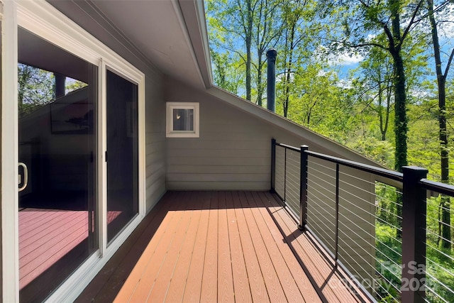 27 Stokes Dr, Asheville, NC 28805 - view of deck