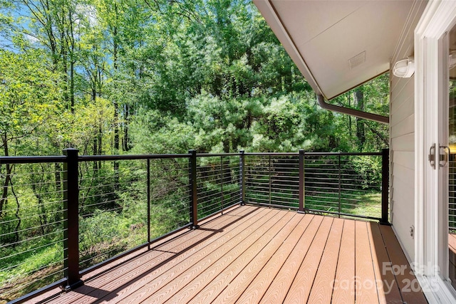 27 Stokes Dr, Asheville, NC 28805 - view of wooden deck