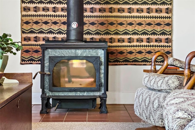 27 Stokes Dr, Asheville, NC 28805 - detailed view of a wood stove