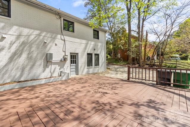 6614 Old Providence Rd, Charlotte, NC 28226 - view of deck