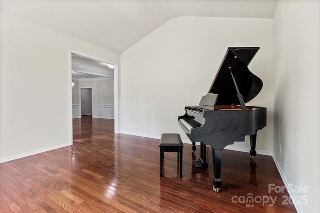 9506 Minnie Lemmond Ln Unit 170, Mint Hill, NC 28227 - sitting room with wood finished floors and lofted ceiling