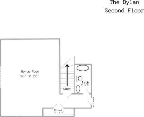 1204 Sage Pine Cir, Clover, SC 29710 - home floor plan