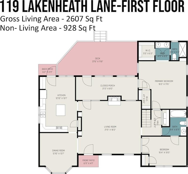 119 Lakenheath Ln, Matthews, NC 28105 - floor plan