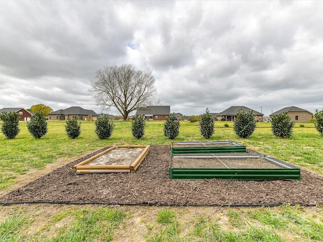 3012 Ocean Dr, Monroe, NC 28110 - view of property's community with a garden and a lawn