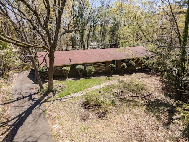 340 Sardis Rd N, Charlotte, NC 28270 - single story home featuring a chimney